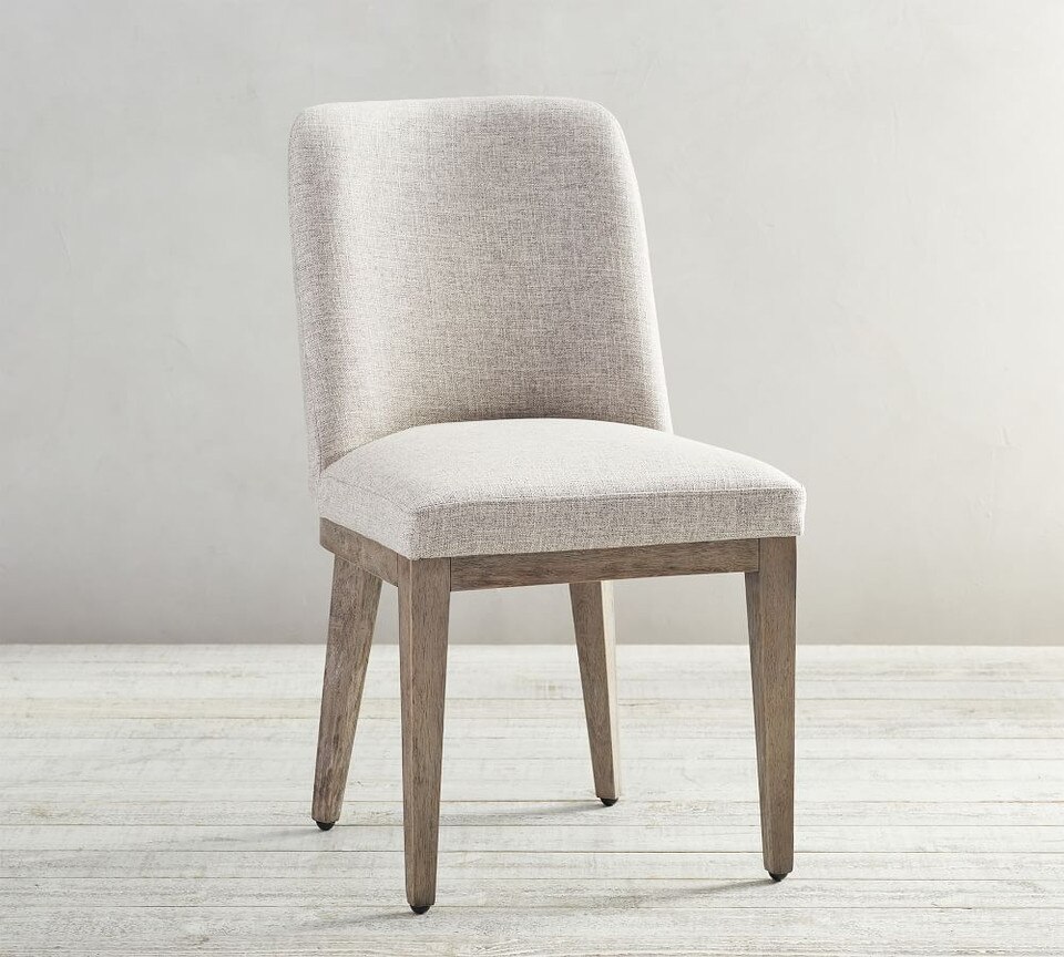 Layton Upholstered Dining Chair Pottery Barn Australia